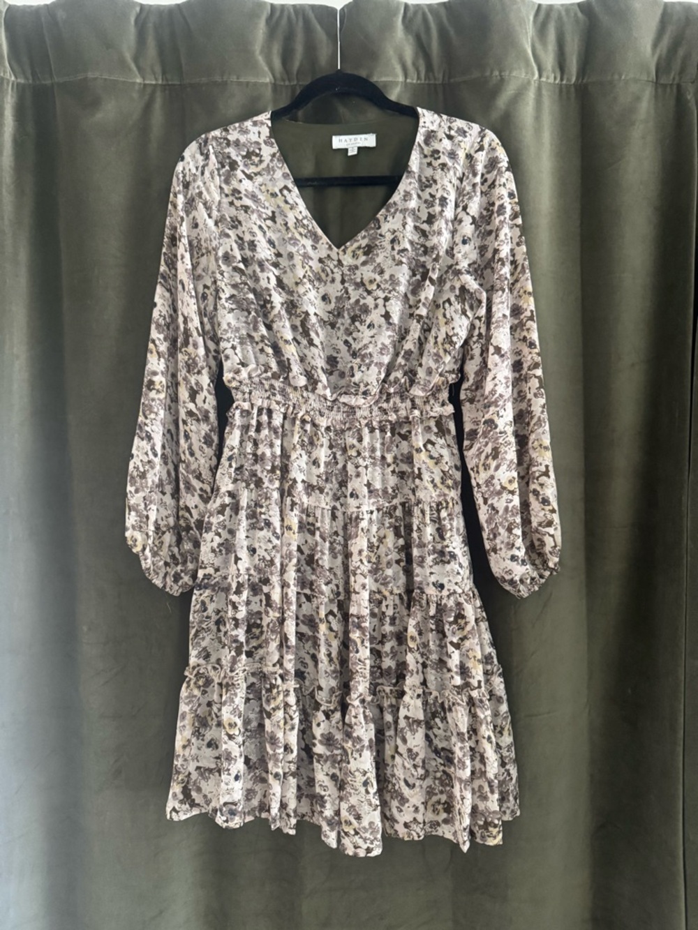 🤎 Hayden Los Angeles Floral Mini Dress | Size Small 🤎
